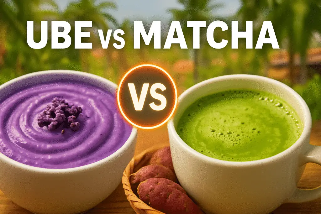 ube vs matcha