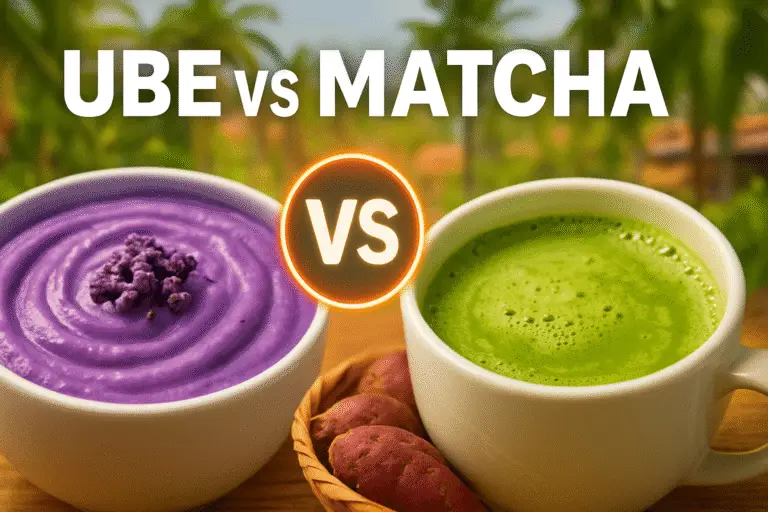 ube vs matcha