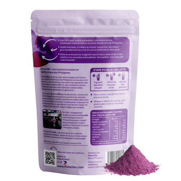 Pack 2 Sachets d’Ube Bio