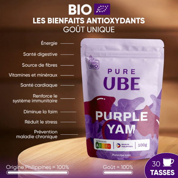 Pack 2 Sachets d’Ube Bio