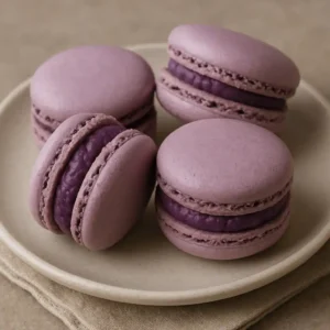 macaron à l'ube