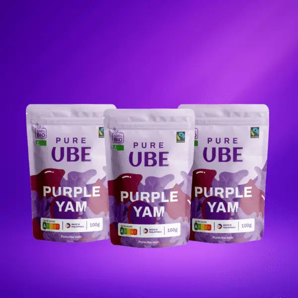 Pack 3 Sachets d’Ube Bio - Livraison Gratuite